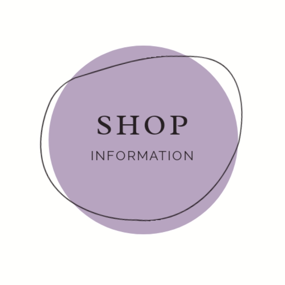 💜 General Shop Information 💜
